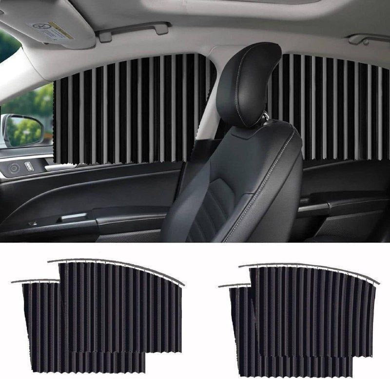 AeroShield Rear Cabin Sun Veil — Universal Dual-Layer Stretch Fit