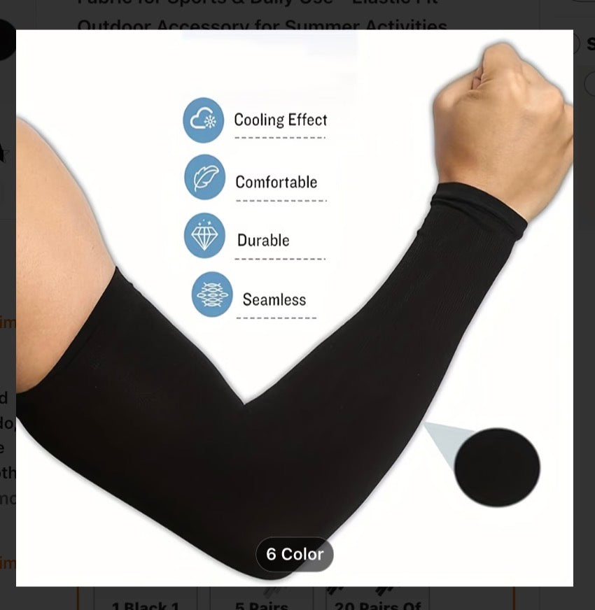 AeroChill Hydro-Cooling Derm-Shield Sleeves for High-Impact Outdoor Athletics
